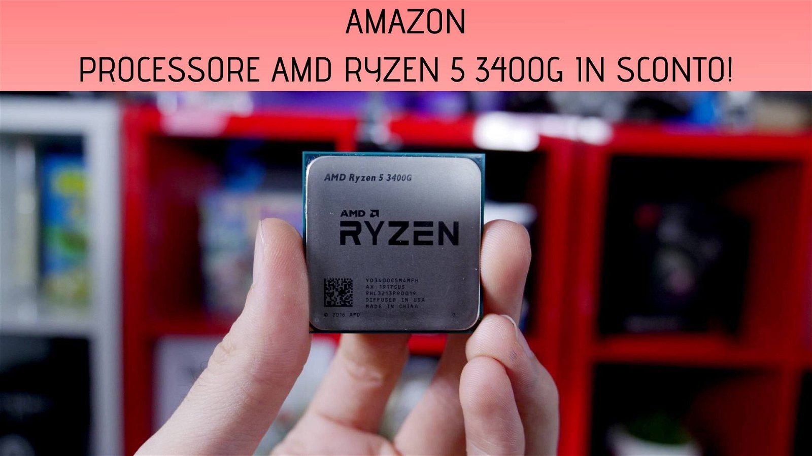 Immagine di Processore AMD Ryzen 5 3400G in forte sconto su Amazon!
