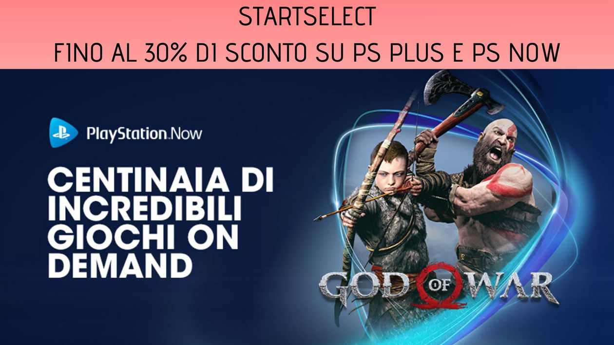 Immagine di Fino al 30% di sconto su PS Plus e PS Now su Startselect
