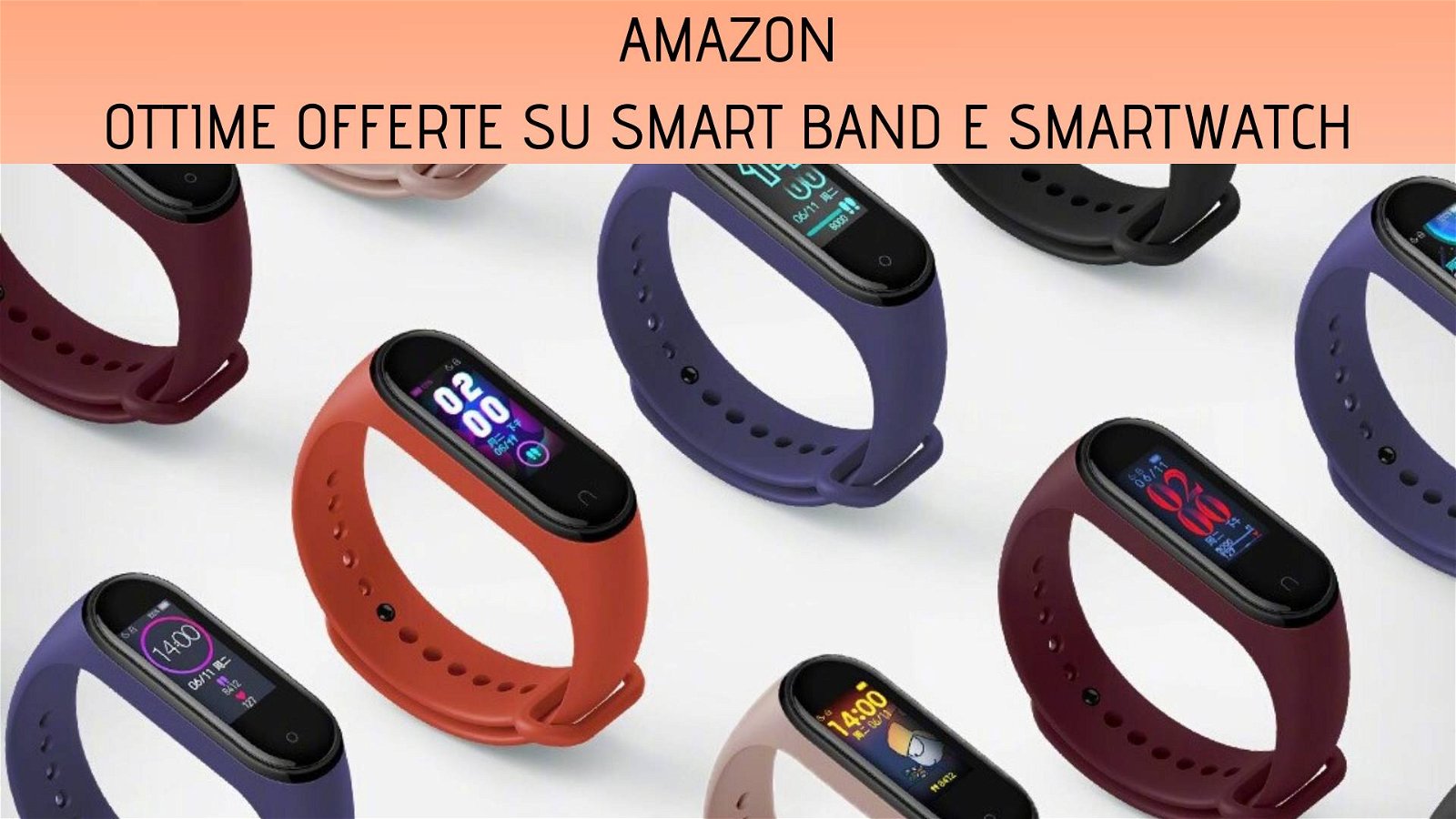 Immagine di Amazon: tante offerte su fitness tracker e smartwatch