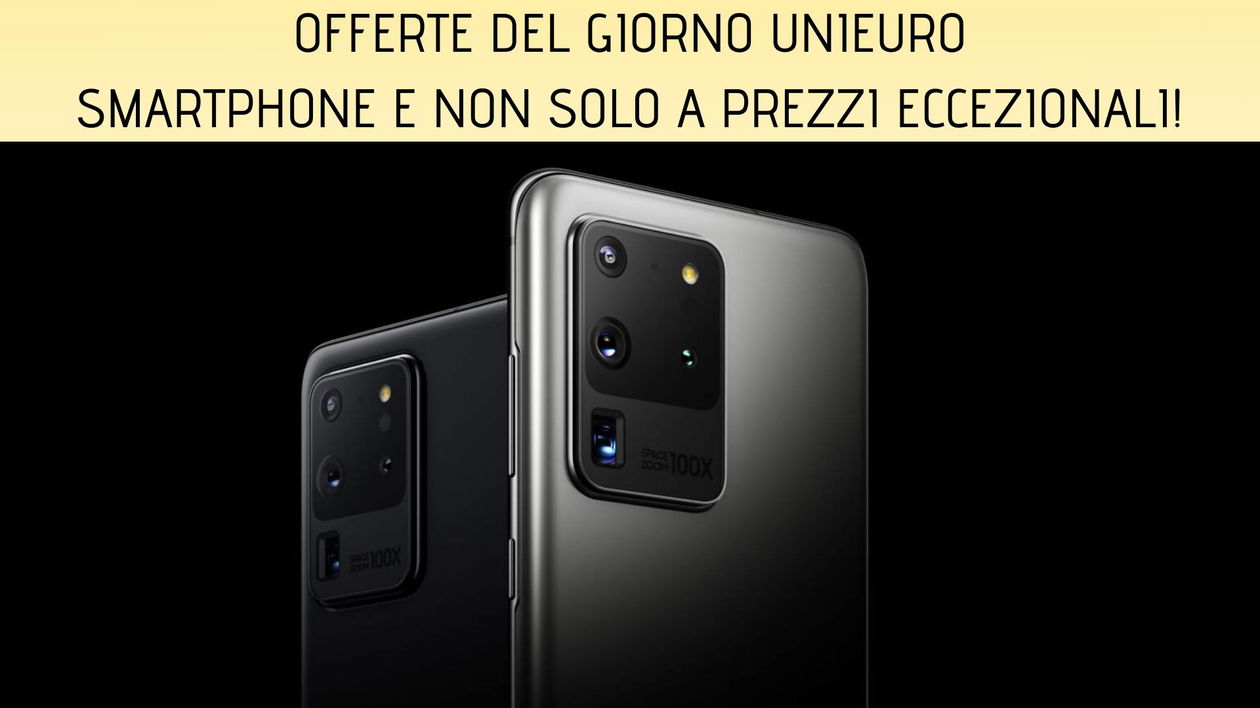 Immagine di Offerte del giorno Unieuro: tanti smartphone ed elettrodomestici in offerta
