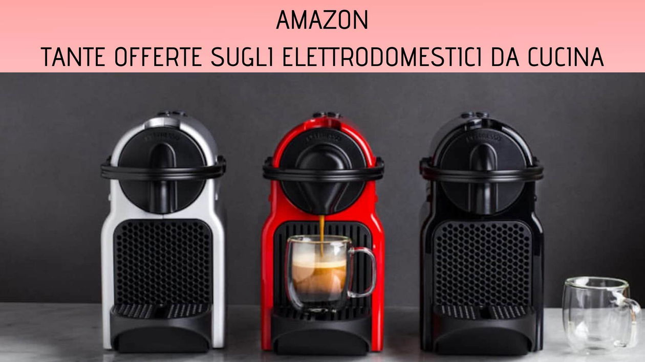 Immagine di Amazon: tanti sconti sugli elettrodomestici per la tua cucina