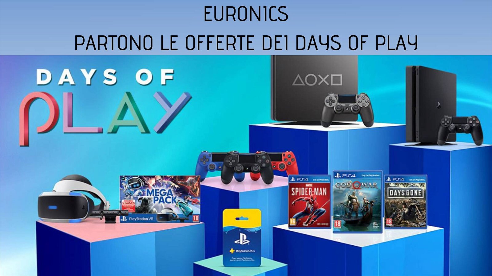 Immagine di Arrivano le offerte dei PlayStation Days of Play su Euronics