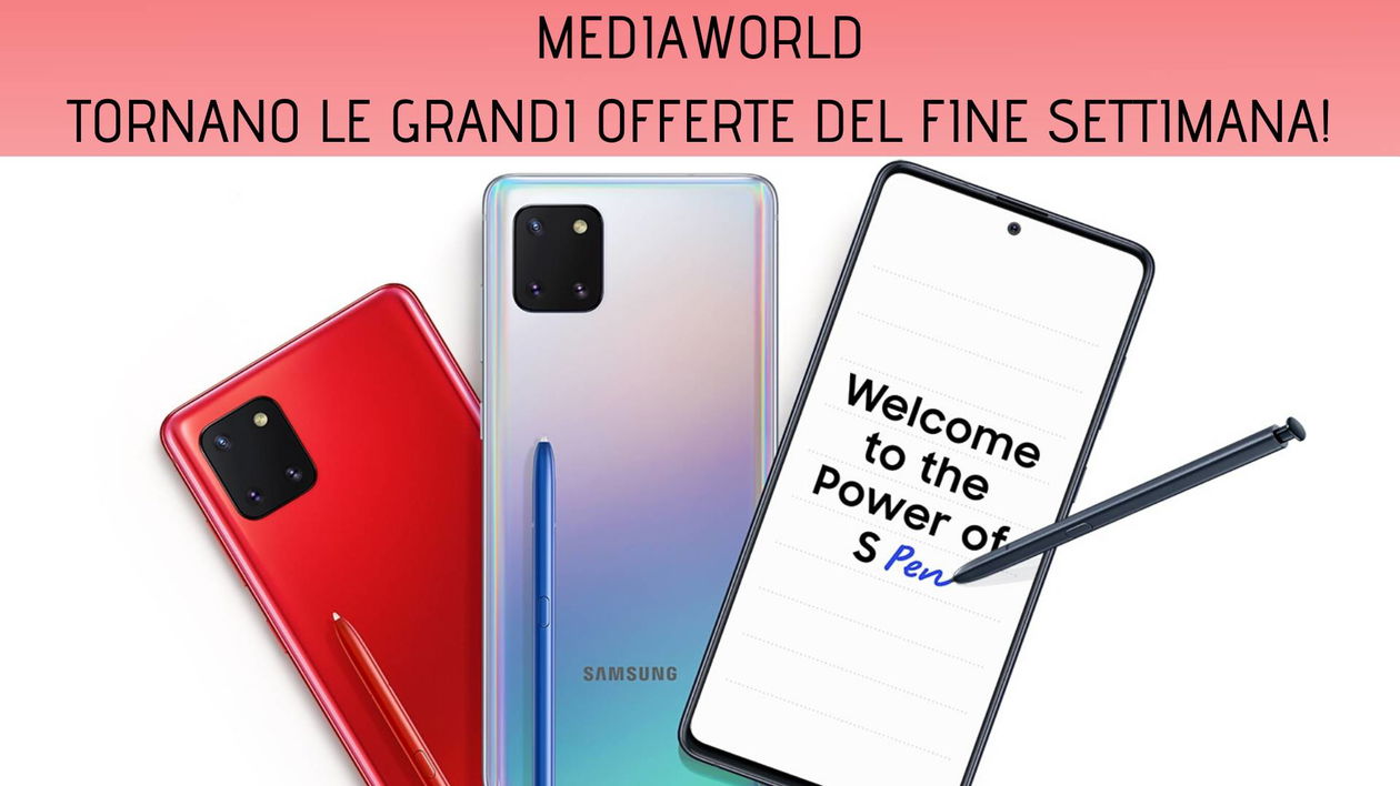 Immagine di Mediaworld: tante offerte tech per un weekend di grandi sconti!