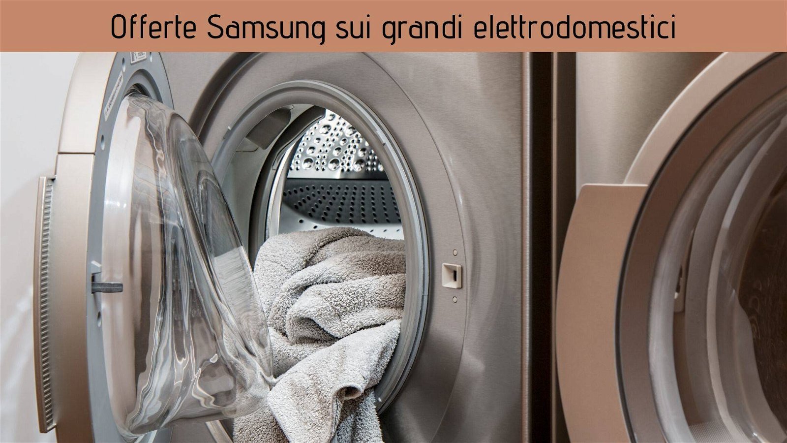 Immagine di I grandi elettrodomestici Samsung in offerta su Amazon!
