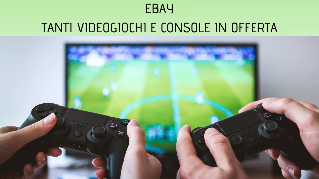 Immagine di Tante offerte su console e videogiochi su eBay