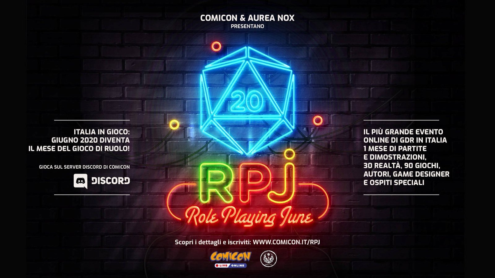 Immagine di RPJ - Role Playing June: annunciato il più grande evento online di Gioco di Ruolo mai realizzato in Italia