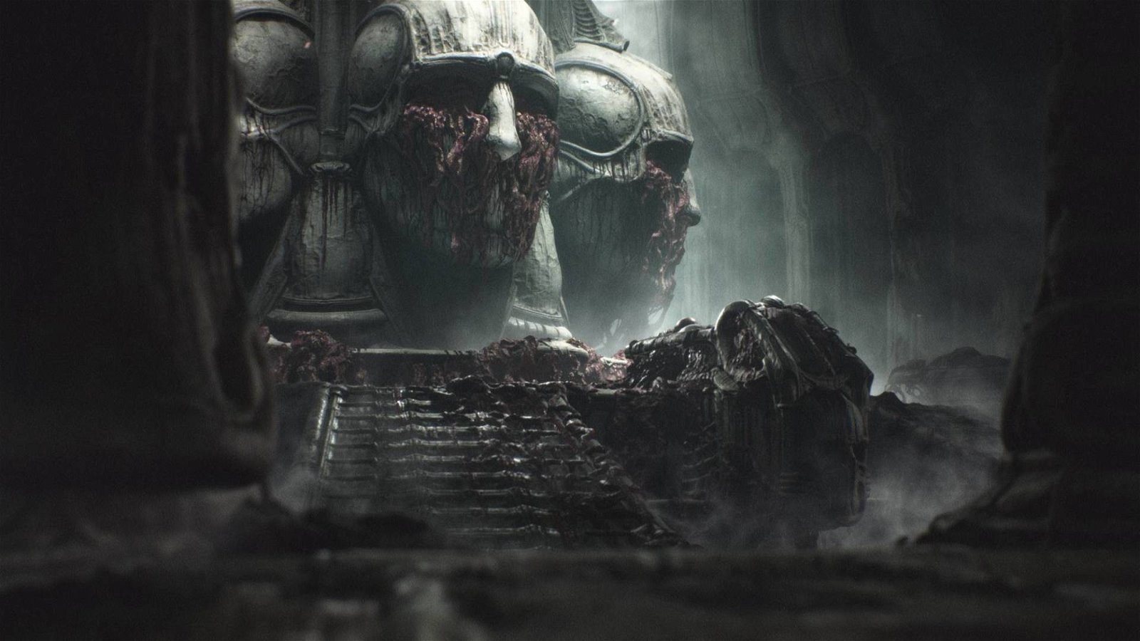 Immagine di Scorn, l'horror per Xbox Series X e PC ispirato allo stile di H. R. Giger