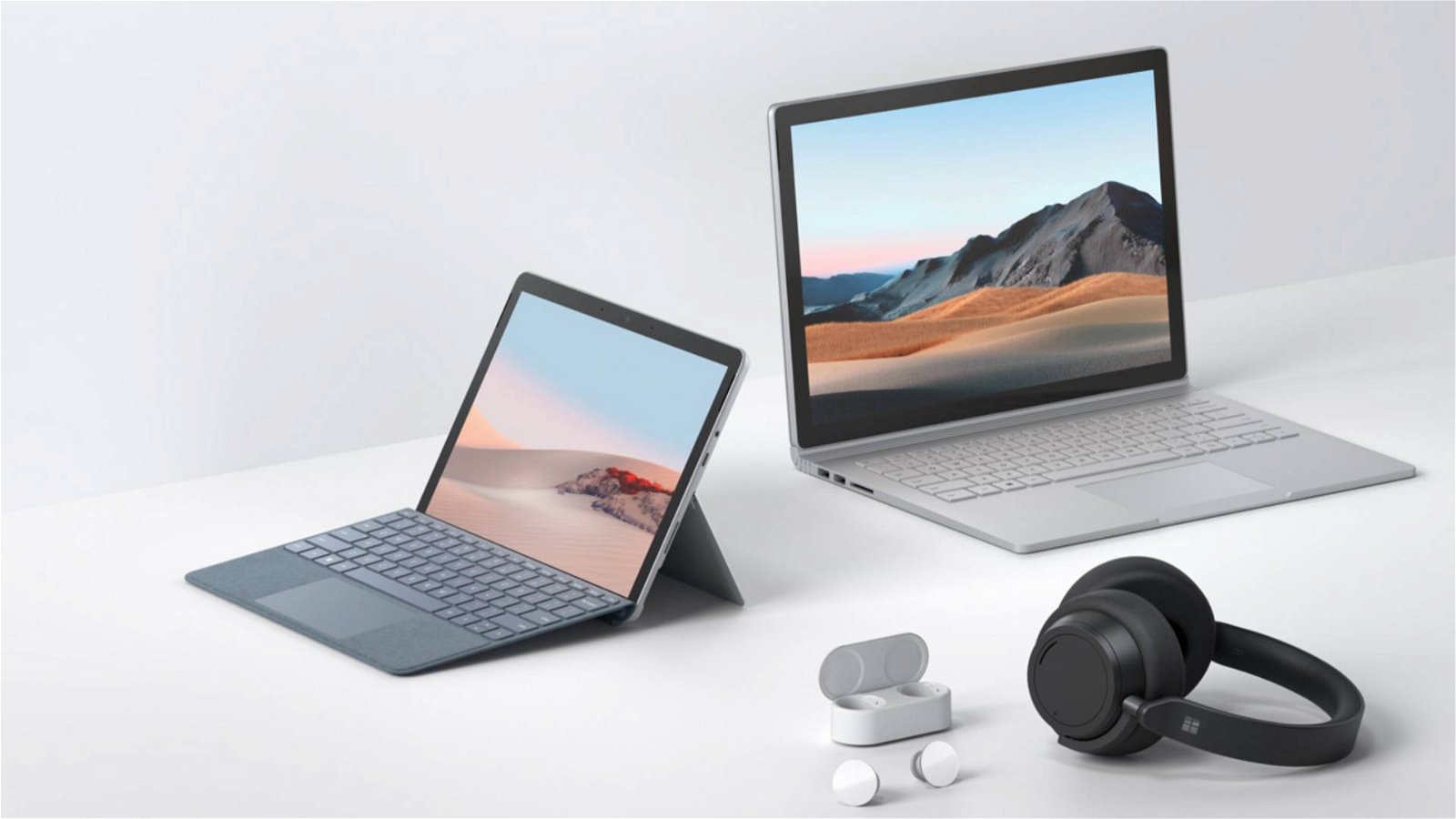 Immagine di Microsoft, i nuovi Surface Book 3 e Surface Go 2 sono già in preordine, 10% di sconto per studenti e insegnanti