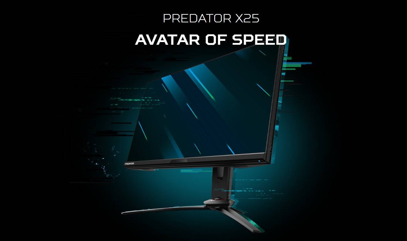 Immagine di Predator X25 è il monitor Acer da 360Hz