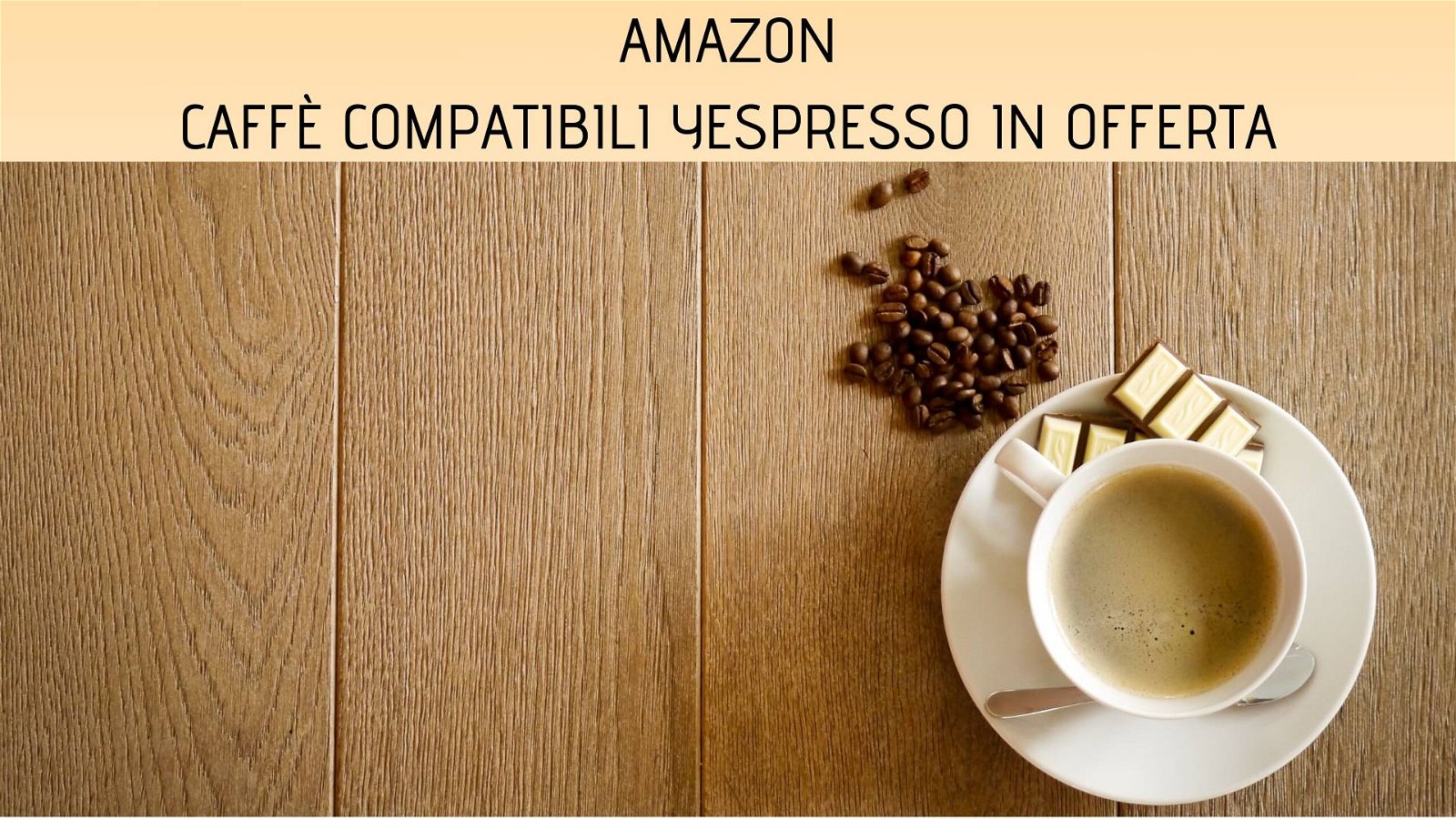 Immagine di Yespresso: capsule del caffè compatibili in offerta su Amazon