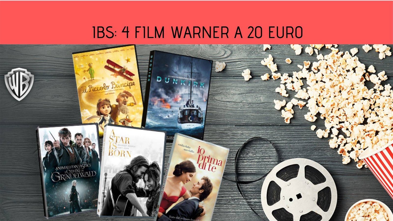 Immagine di IBS: 4 film Warner Bros a soli 20 euro!