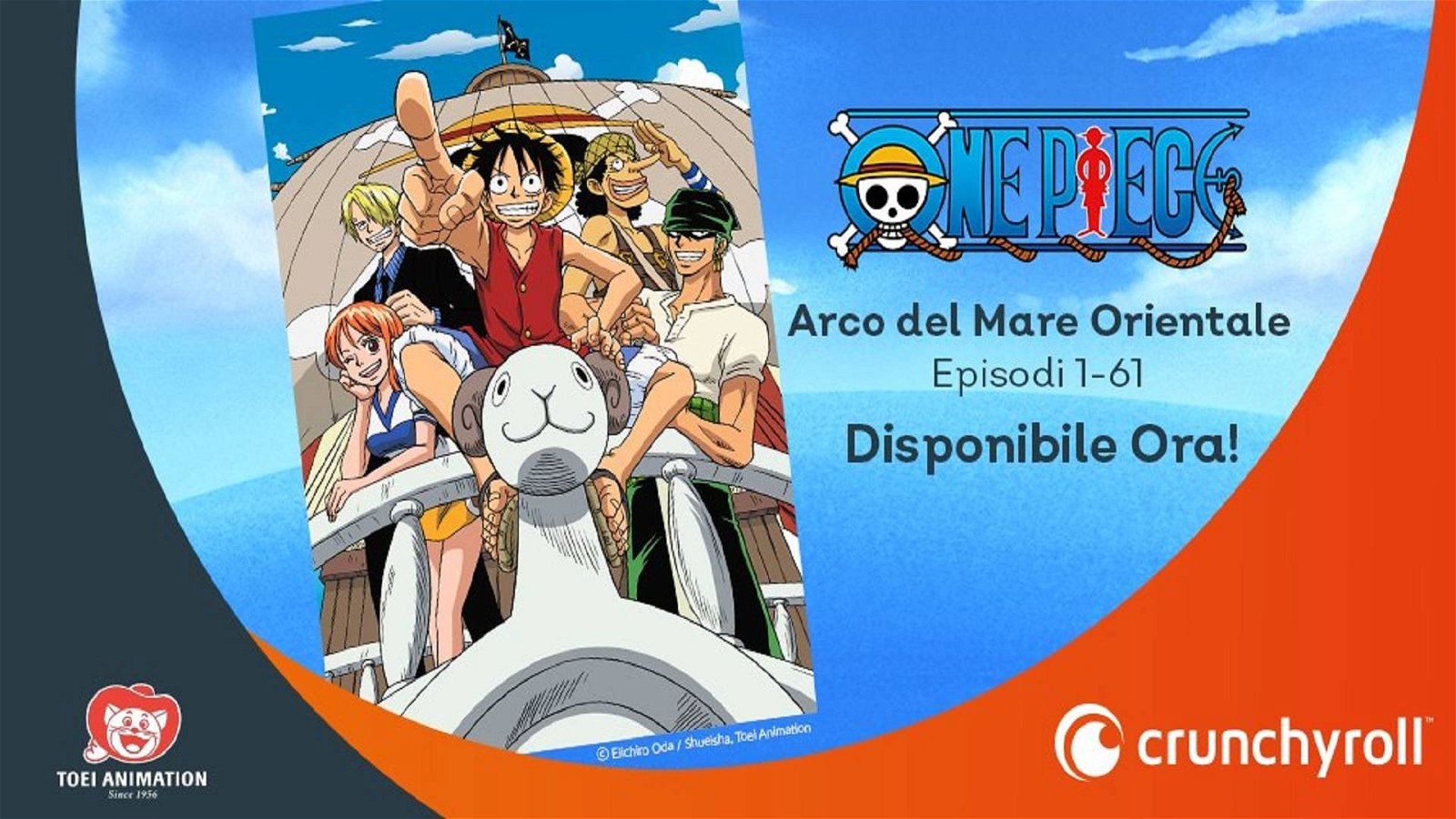 Immagine di One Piece è disponibile su Crunchyroll Italia