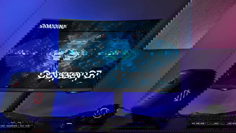 Immagine di Samsung Odyssey G7 è il monitor per il gamer che non deve chiedere mai
