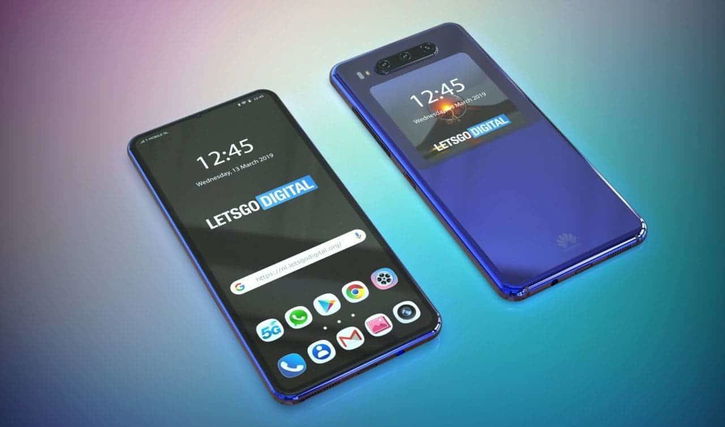 Immagine di Huawei registra un brevetto per uno smartphone con doppio display