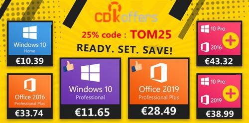 Immagine di Windows 10 Home a soli 10,39 euro con CDKoffers