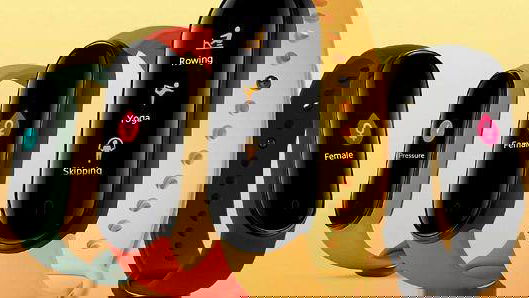 Immagine di Mi Band 5 ufficiale: display più grande e caricatore magnetico