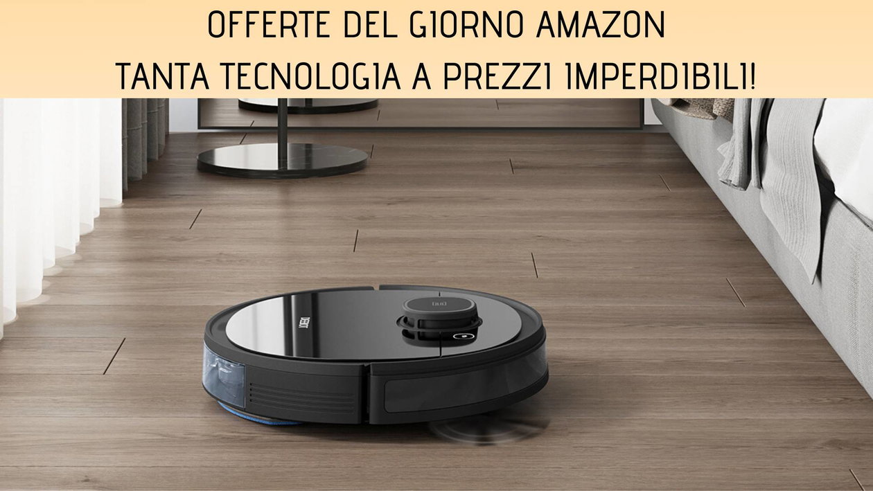 Immagine di Offerte del giorno Amazon: Robot aspirapolvere Ecovacs Deebot OZMO 920 in sconto del 35%