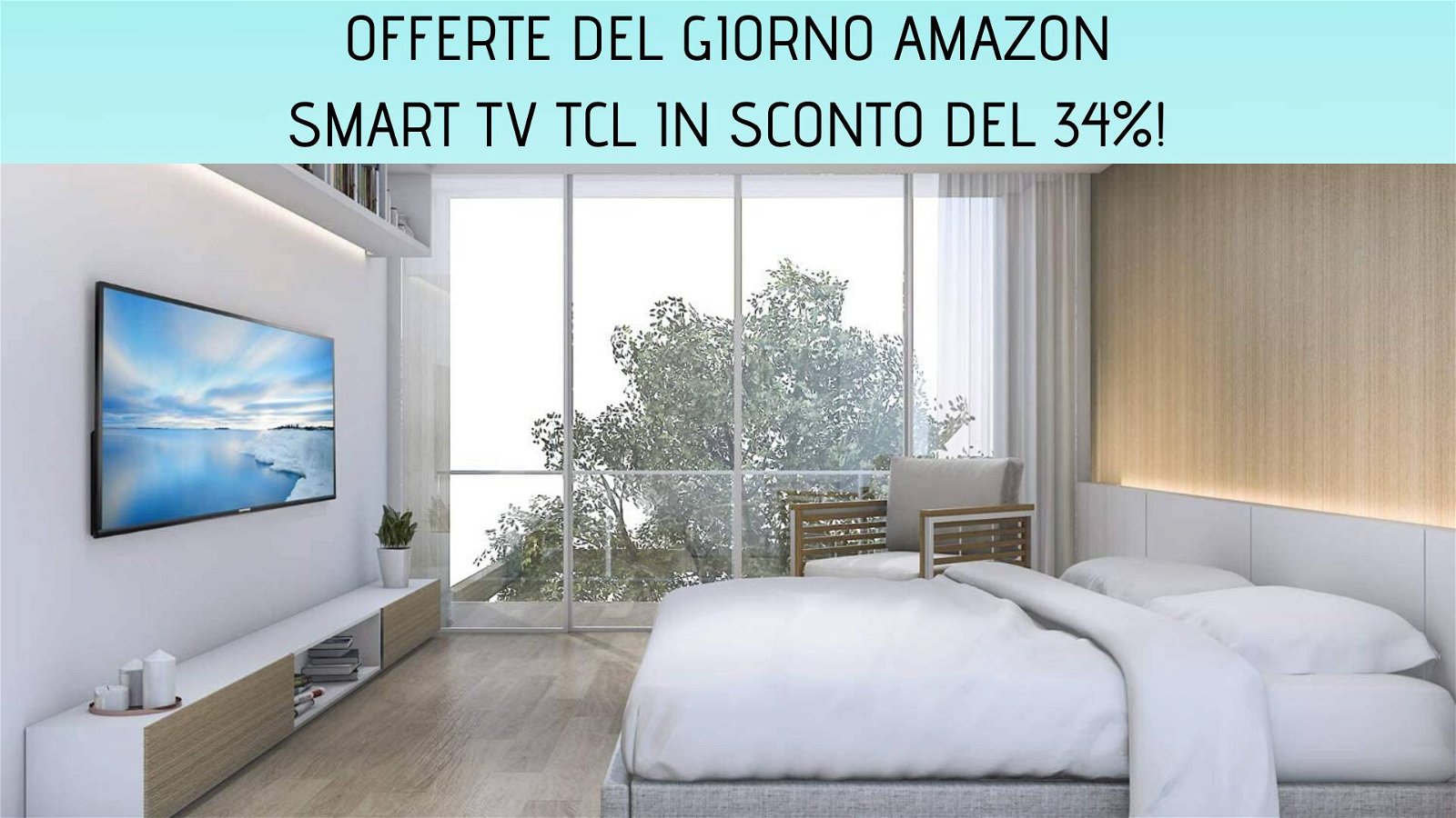 Immagine di Offerte del giorno Amazon: smart TV Full HD TCL 40ES561 40" con oltre il 30% di sconto!