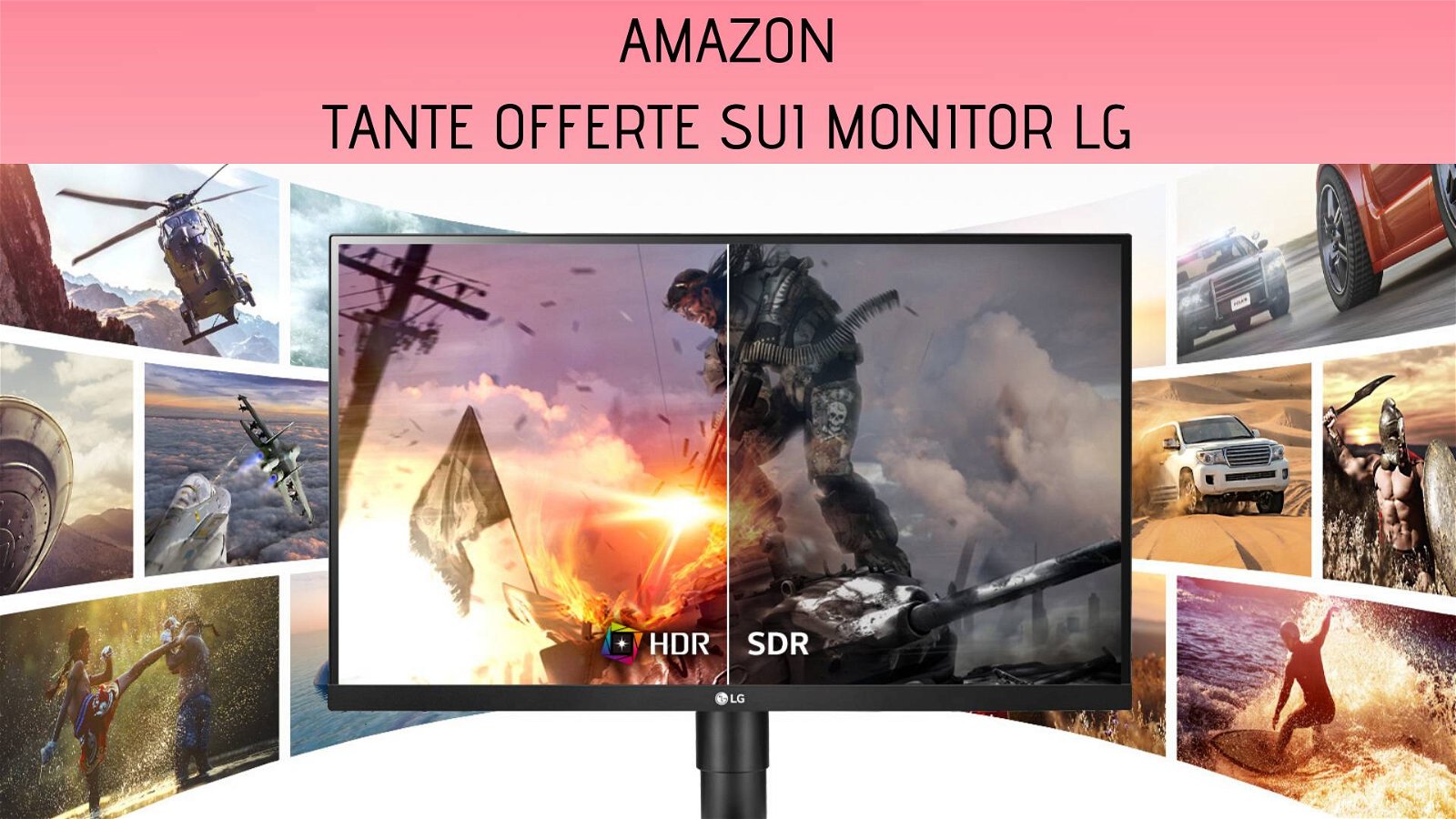 Immagine di Tanti monitor LG in offerta su Amazon