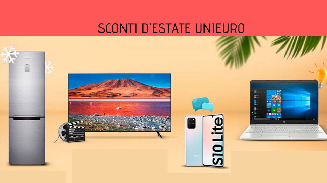Immagine di Grandi offerte con gli sconti d'estate Unieuro