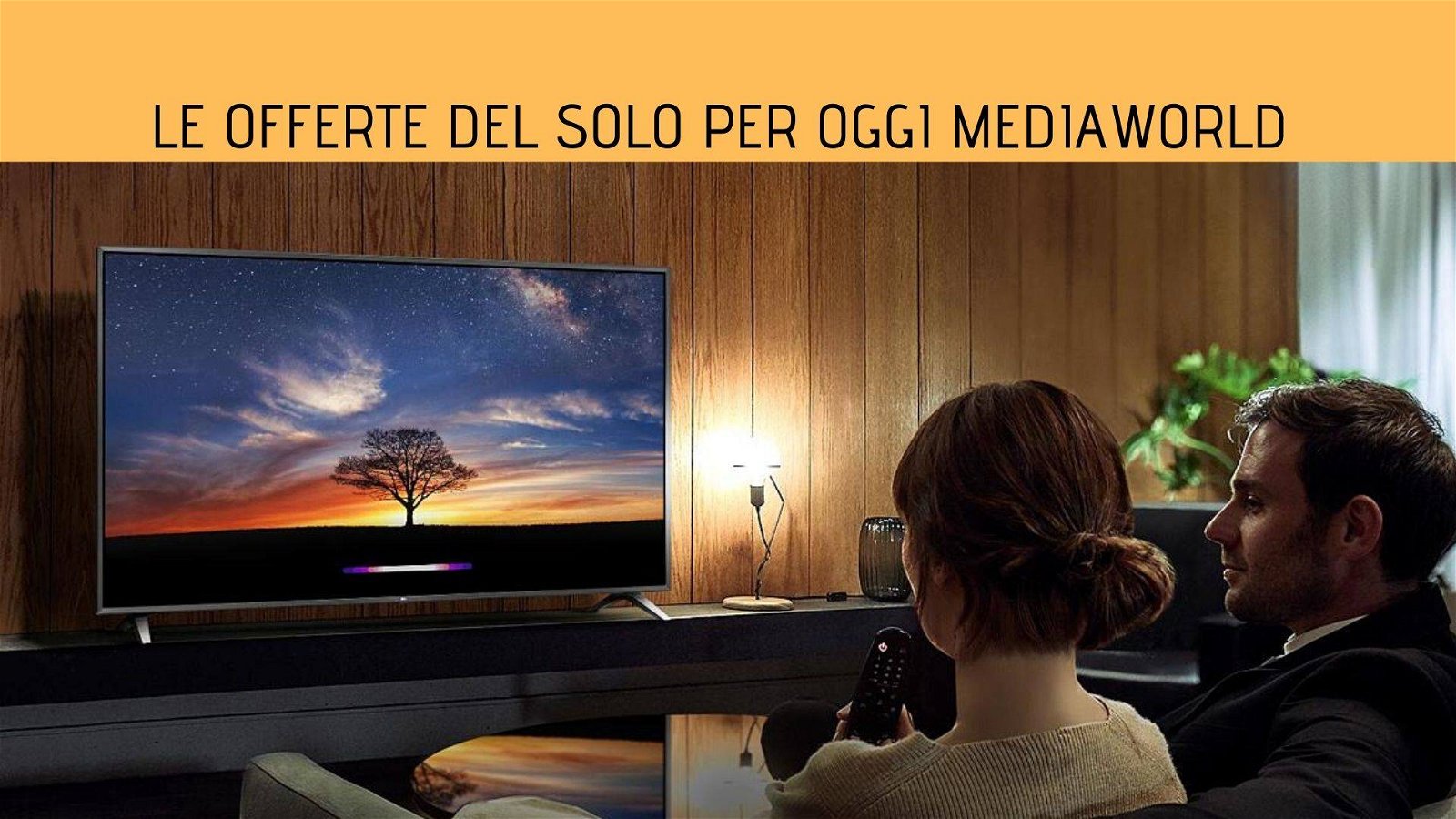 Immagine di Smart tv, smartphone e tanti elettrodomestici in offerta nel solo per oggi Mediaworld!