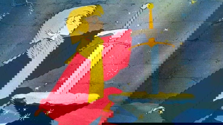 Immagine di La Spada nella Roccia, l'ultimo film di Walter Elias Disney