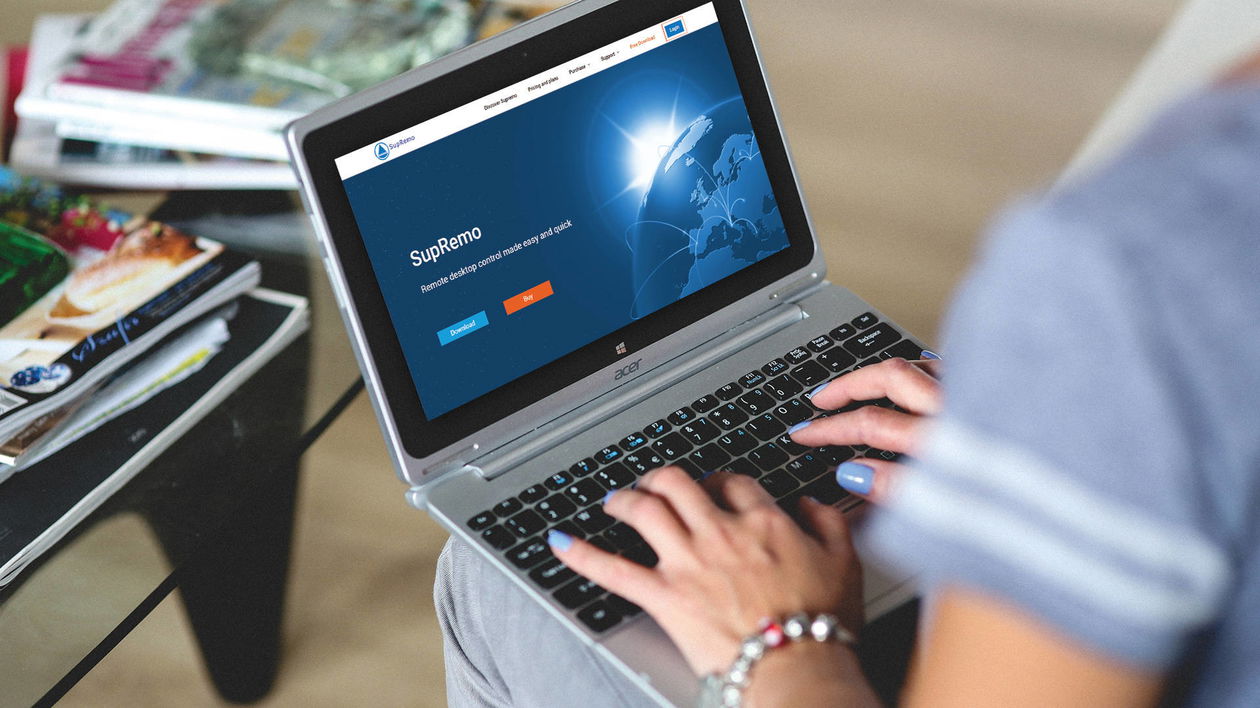 Immagine di Desktop remoto Supremo, la migliore alternativa a TeamViewer