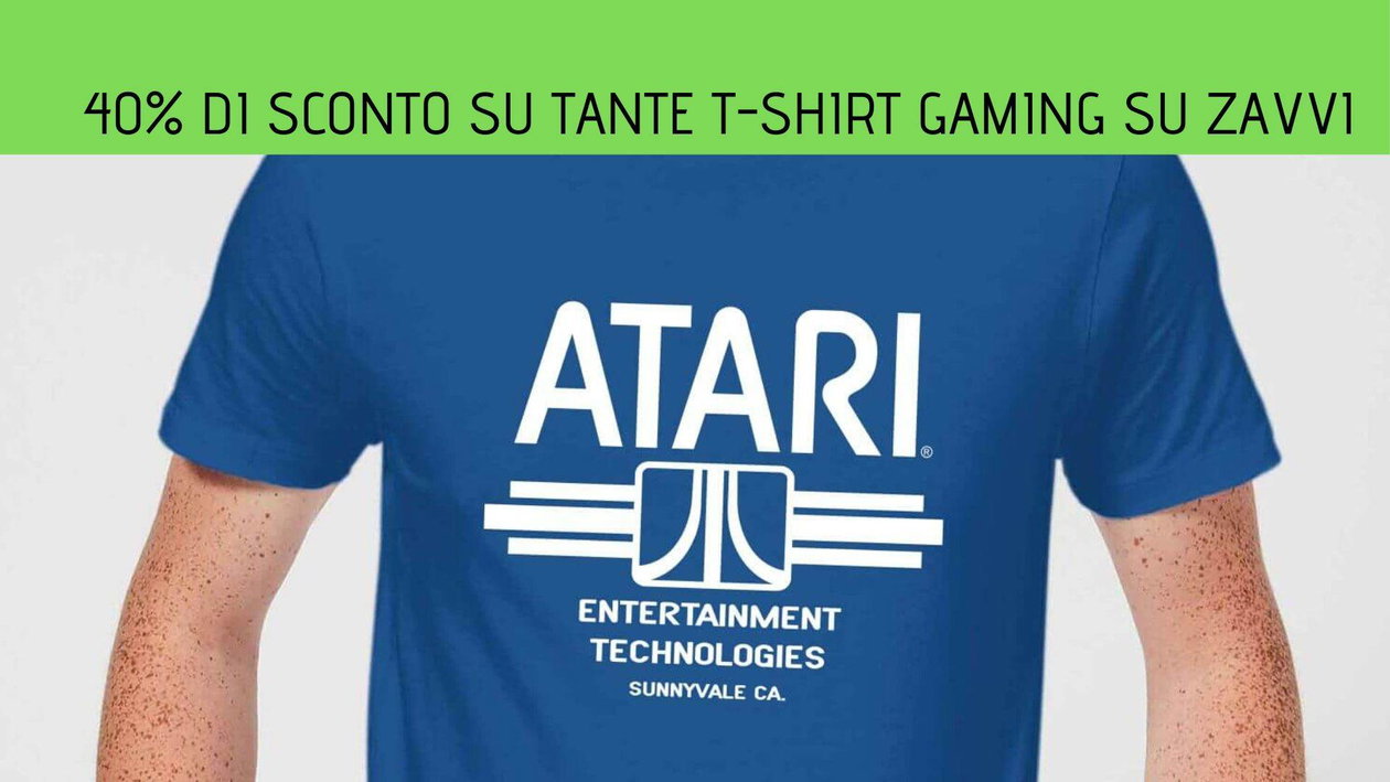 Immagine di 40% di sconto e spedizione gratis su tantissime t-shirt gaming su Zavvi