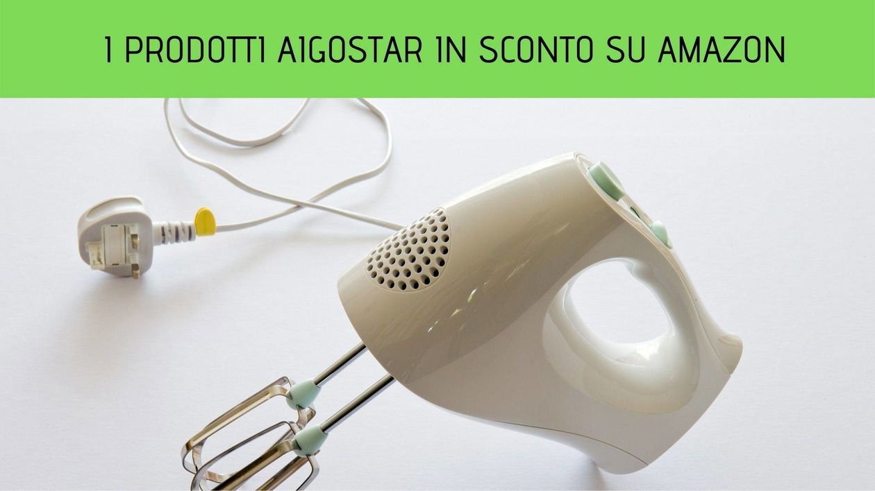 Immagine di Tornano le offerte sugli elettrodomestici Aigostar su Amazon!