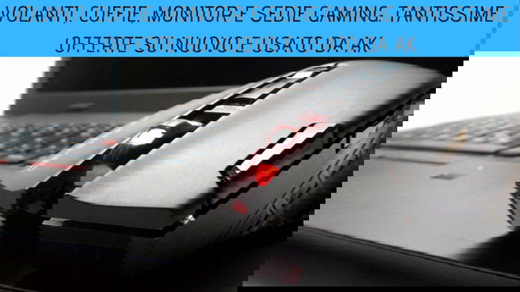 Immagine di Volanti, cuffie, monitor e sedie gaming. Tantissime offerte su nuovo e usato da AK