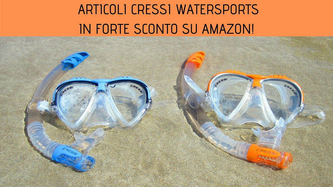 Immagine di Articoli Cressi Watersports in forte sconto su Amazon!