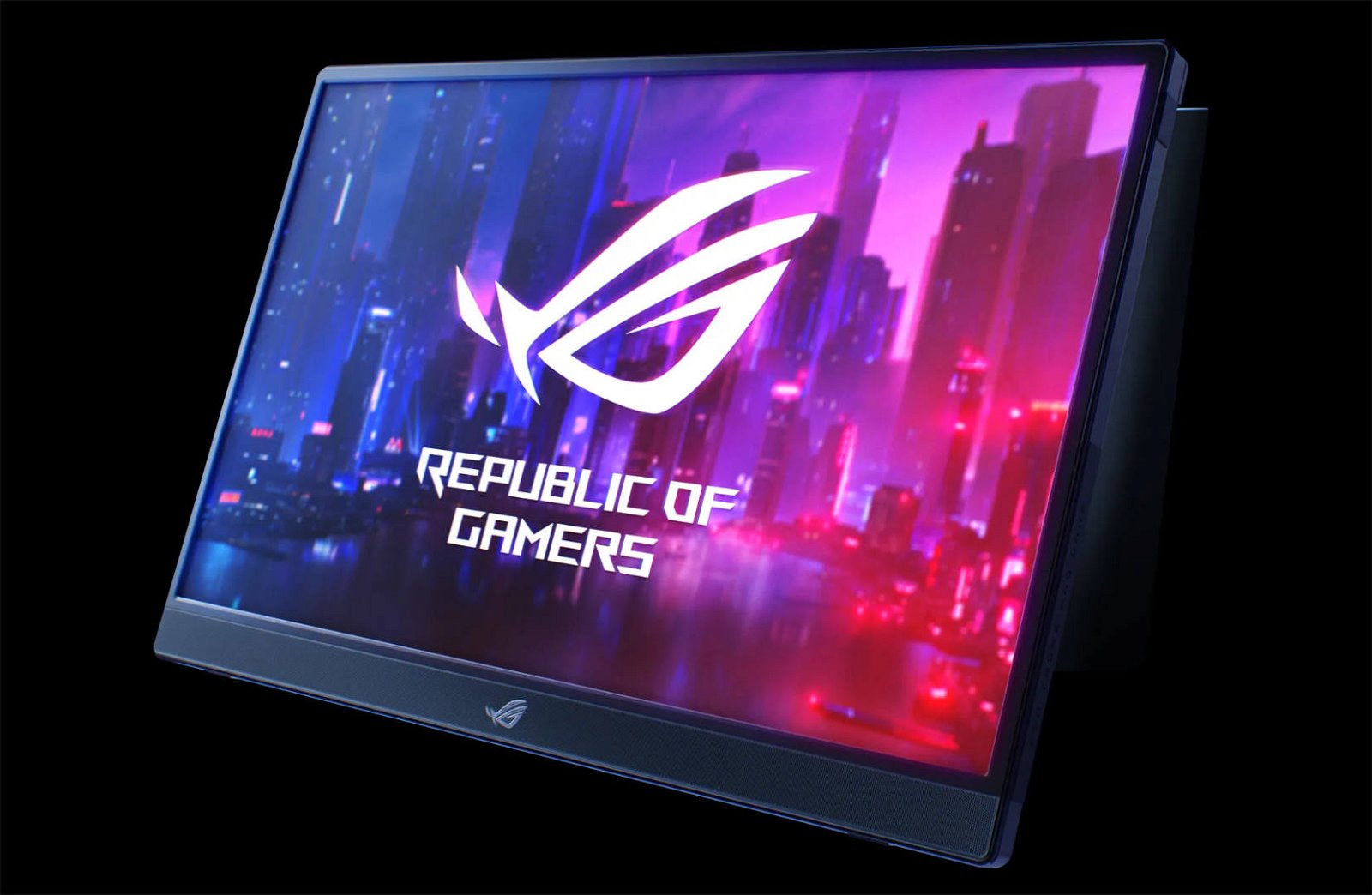 Immagine di ASUS ROG Strix XG16, il monitor portatile gaming di fascia alta