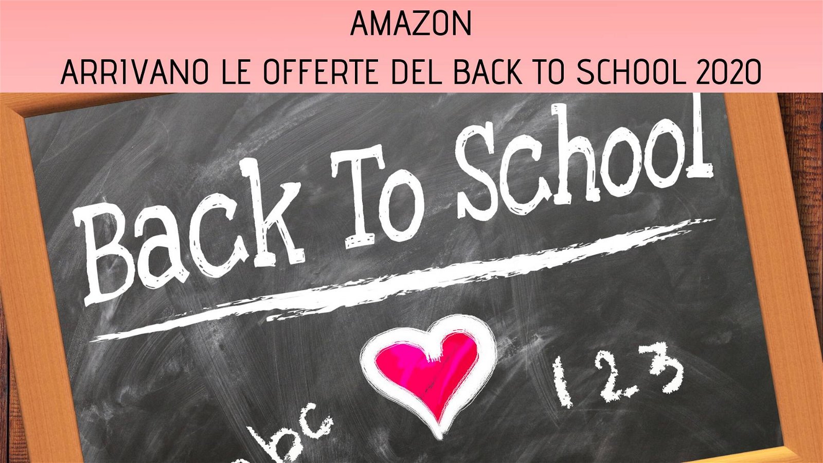 Immagine di Back To School 2020, acquista i tuoi libri in un click su Amazon