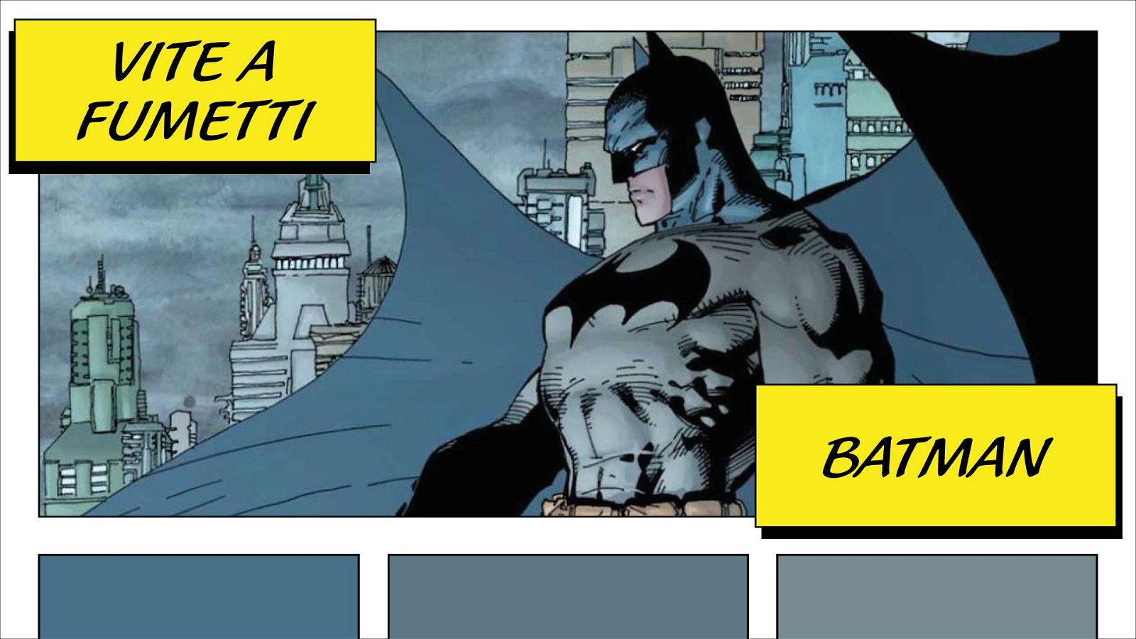 Immagine di Vite a fumetti: Thomas Pistoia racconta Batman