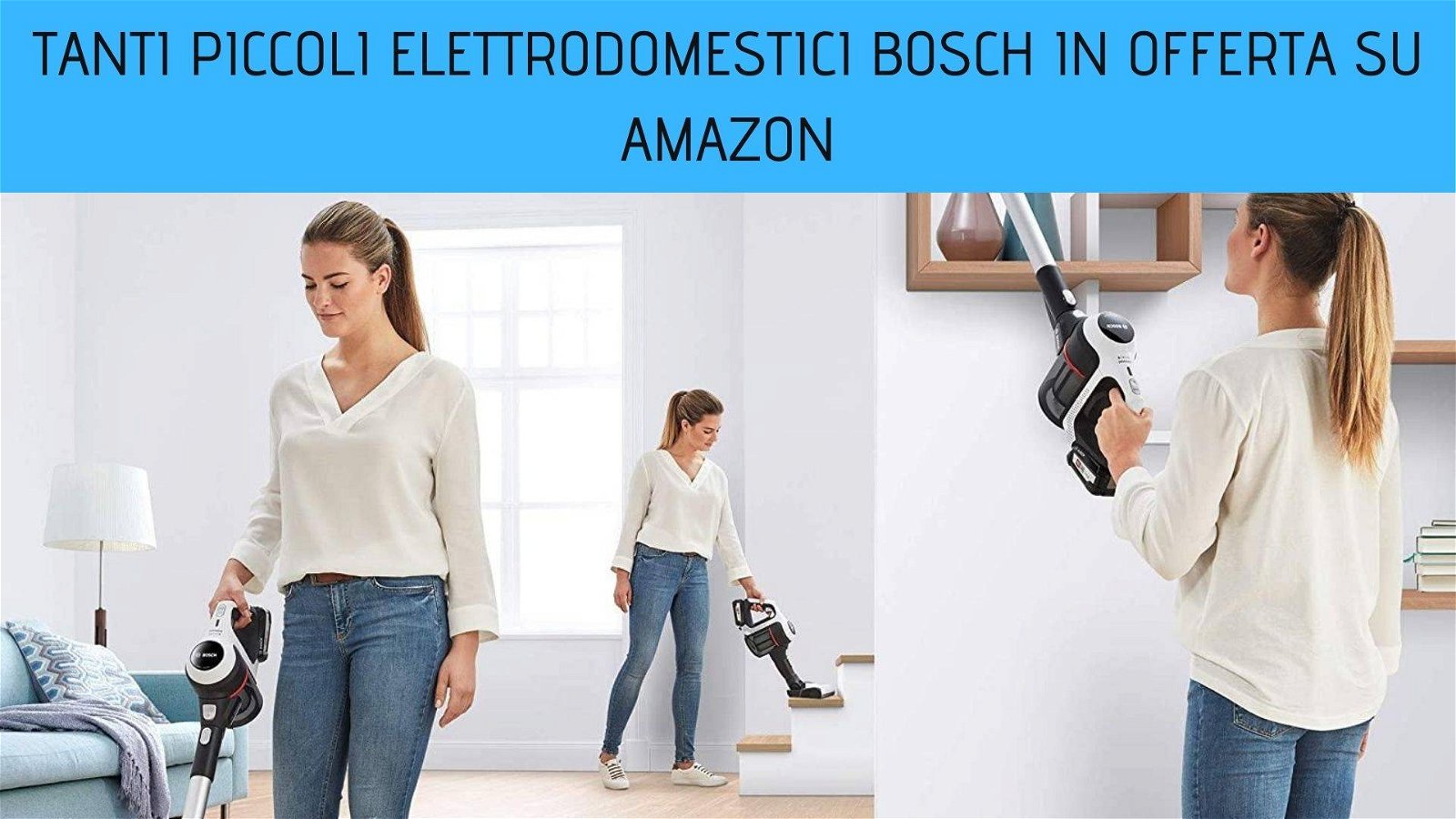 Immagine di Tanti piccoli elettrodomestici Bosch in offerta su Amazon