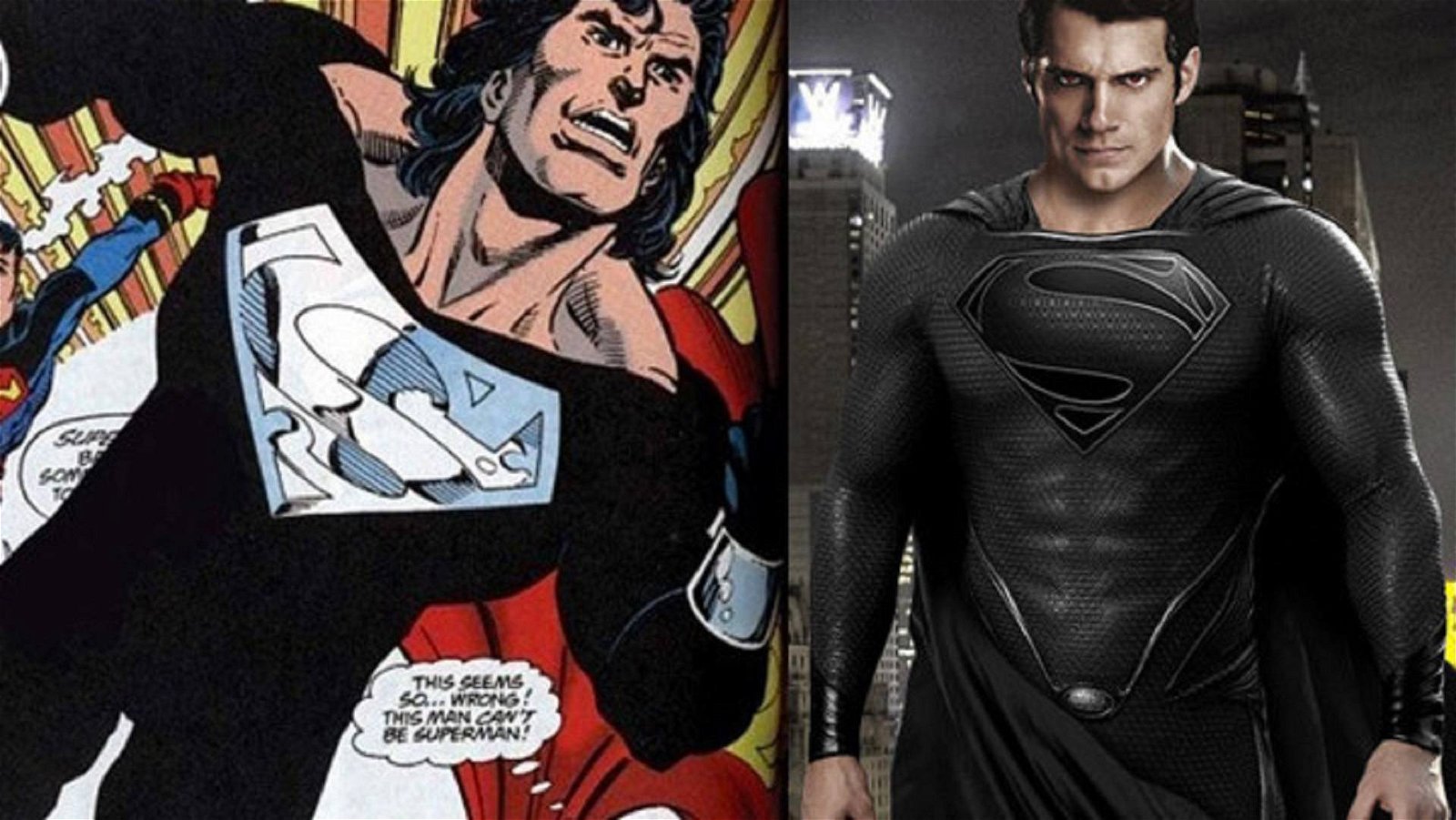Immagine di Il costume nero di Superman: come Snyder ha "convinto" Warner