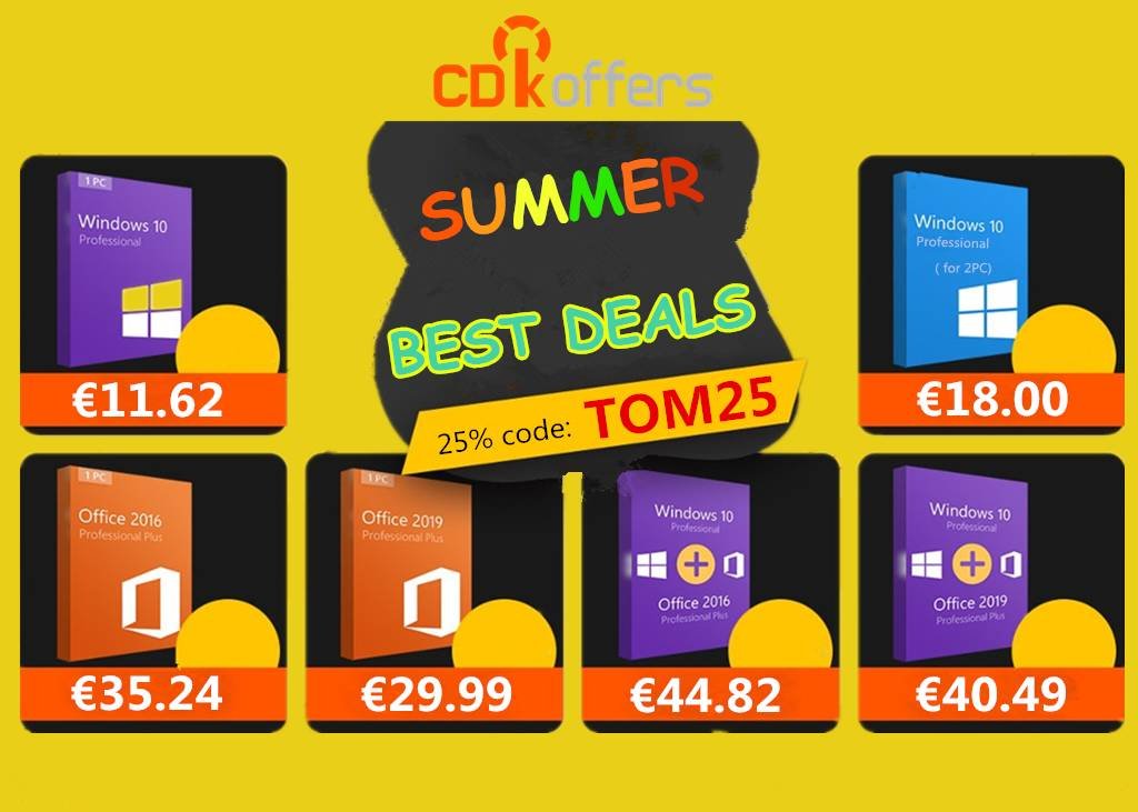 Immagine di Microsoft Office Professional Plus a soli 29,99 euro con CDKoffers
