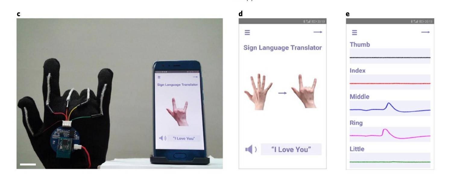 Immagine di Dal linguaggio dei segni a lingua parlata solo con guanti e smartphone