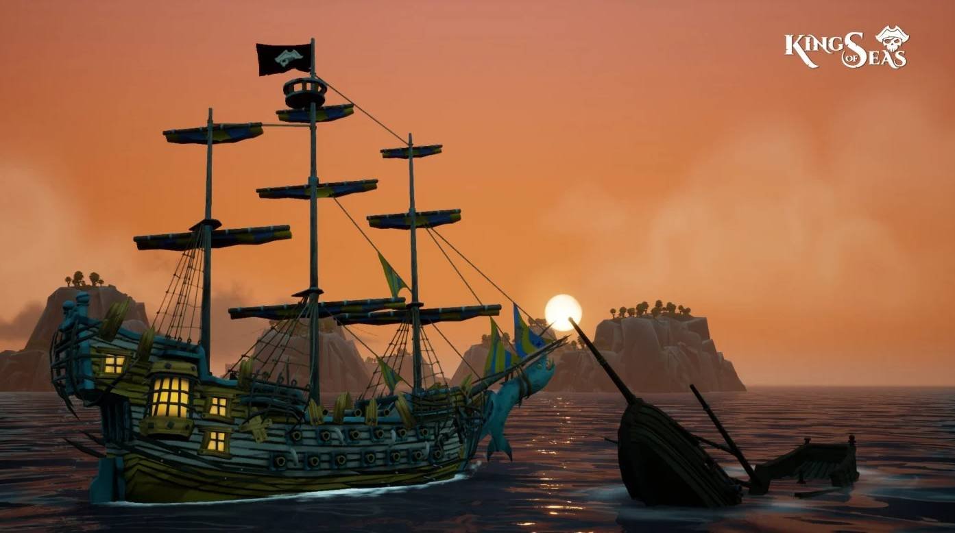 Immagine di King of Seas, il titolo italiano che ricorda Pirates!