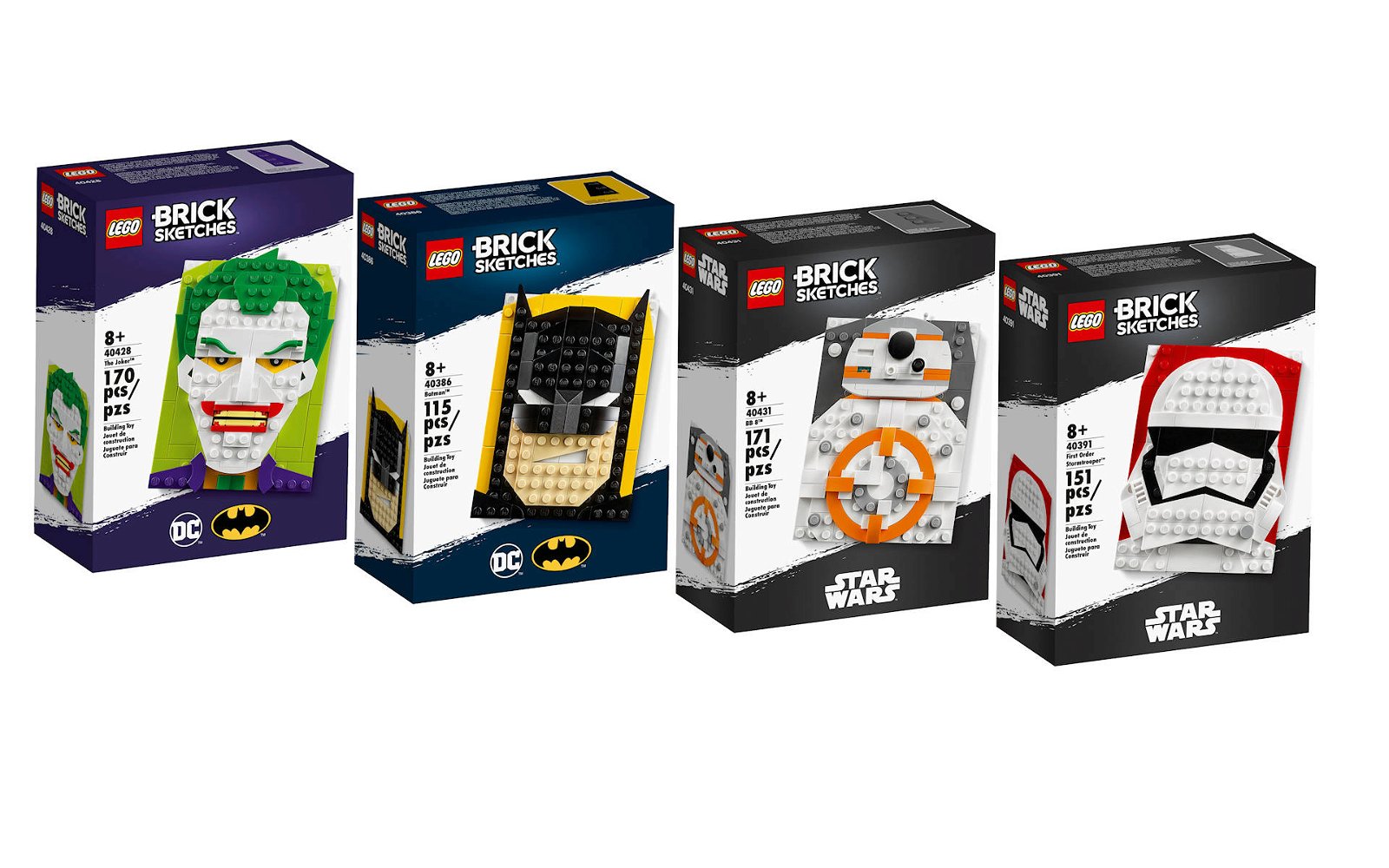 Immagine di LEGO: disponibili i set SKETCHES