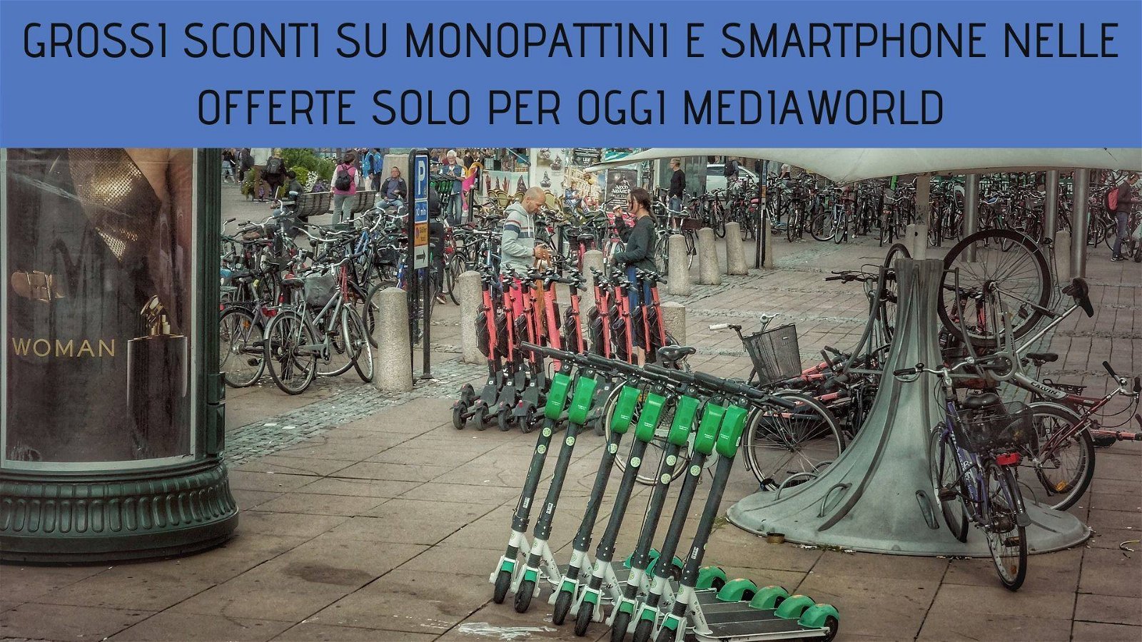 Immagine di Grossi sconti su monopattini e smartphone nelle offerte Solo per Oggi MediaWorld