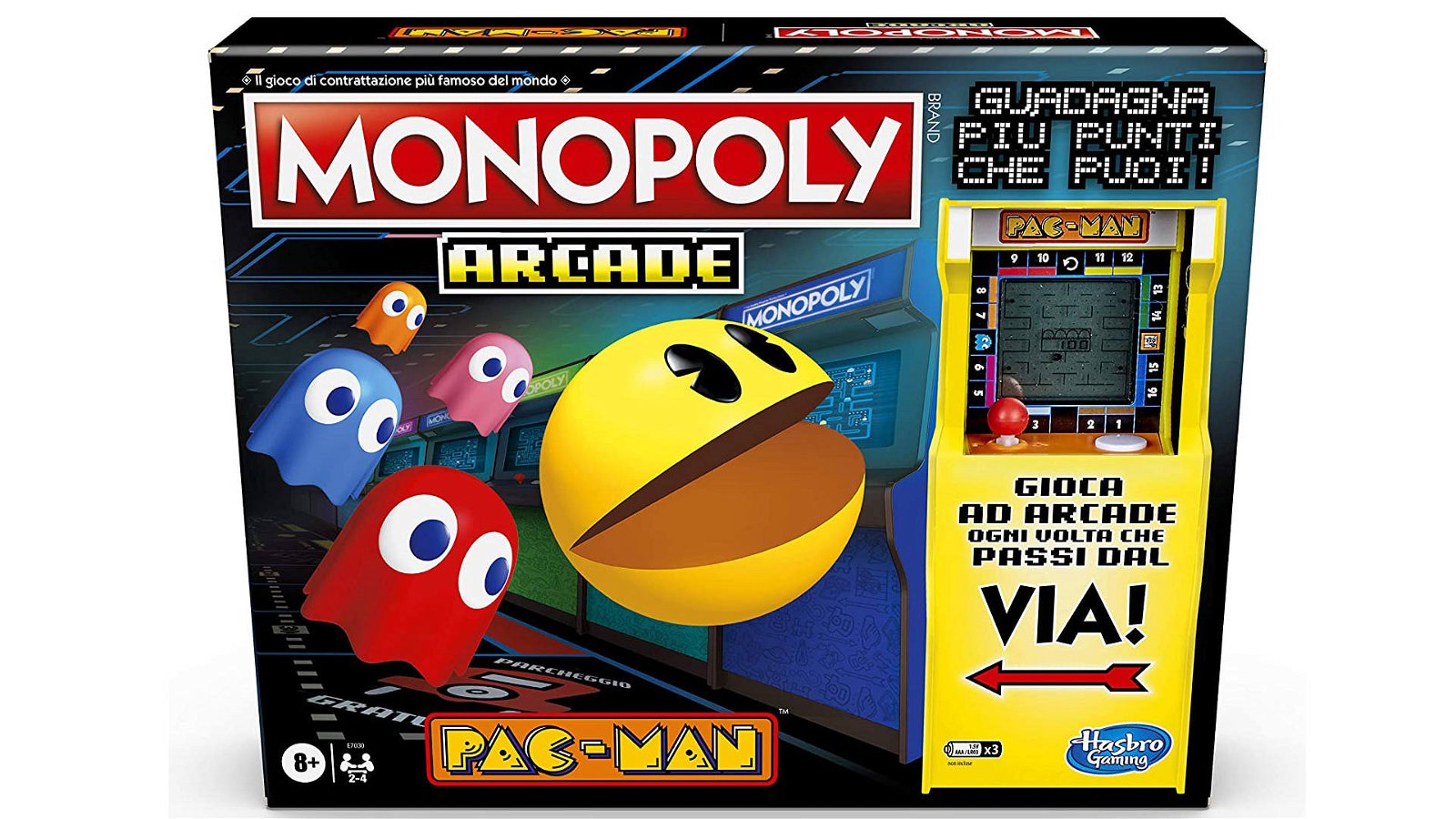 Immagine di Pac-Man: in arrivo il Monopoly