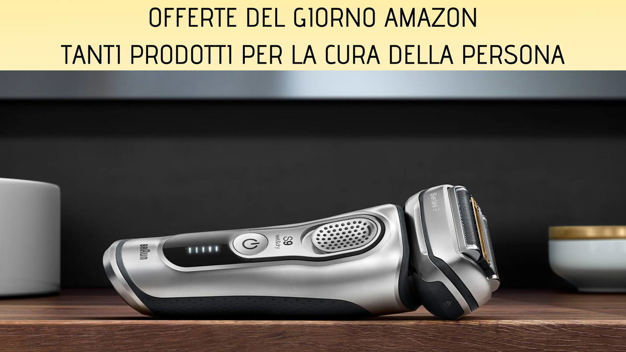 Immagine di Tanti prodotti per la cura della persona nelle offerte del giorno Amazon