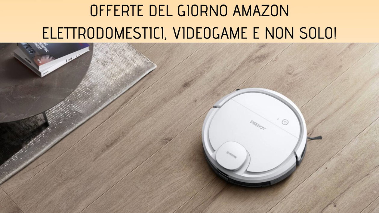 Immagine di Offerte del giorno Amazon: aspirapolvere robot Ecovacs Deebot Ozmo 905 ad un prezzo imperdibile!