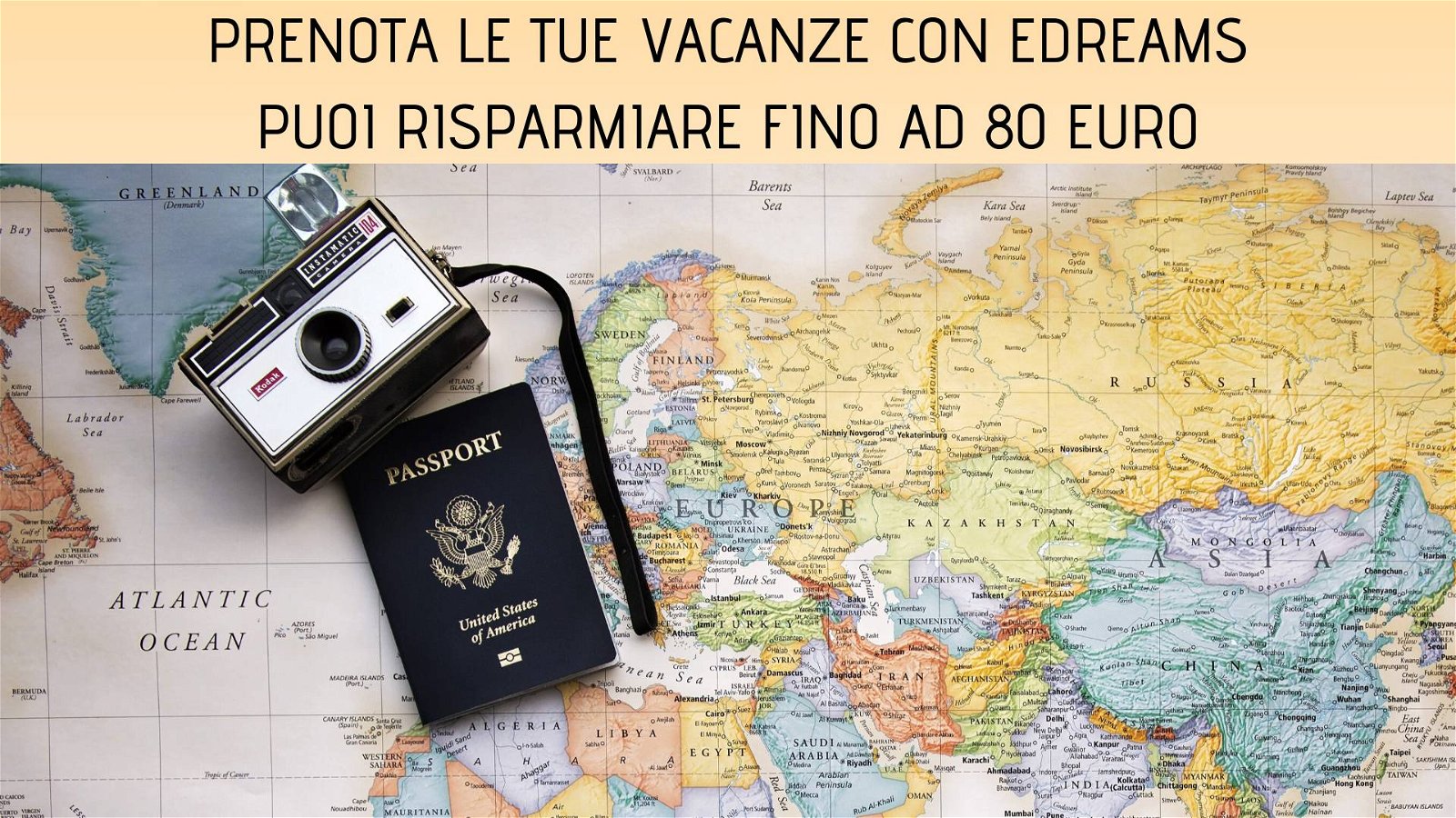 Immagine di eDreams: sconti fino a 80 euro per viaggiare dove e quando vuoi!