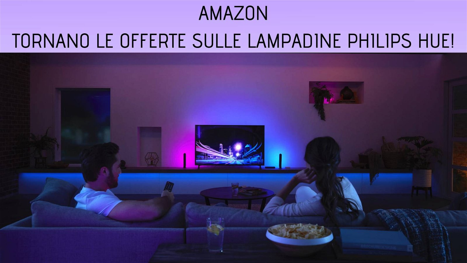 Immagine di Tornano le offerte Philips HUE su Amazon: lampadine smart a prezzi imperdibili!