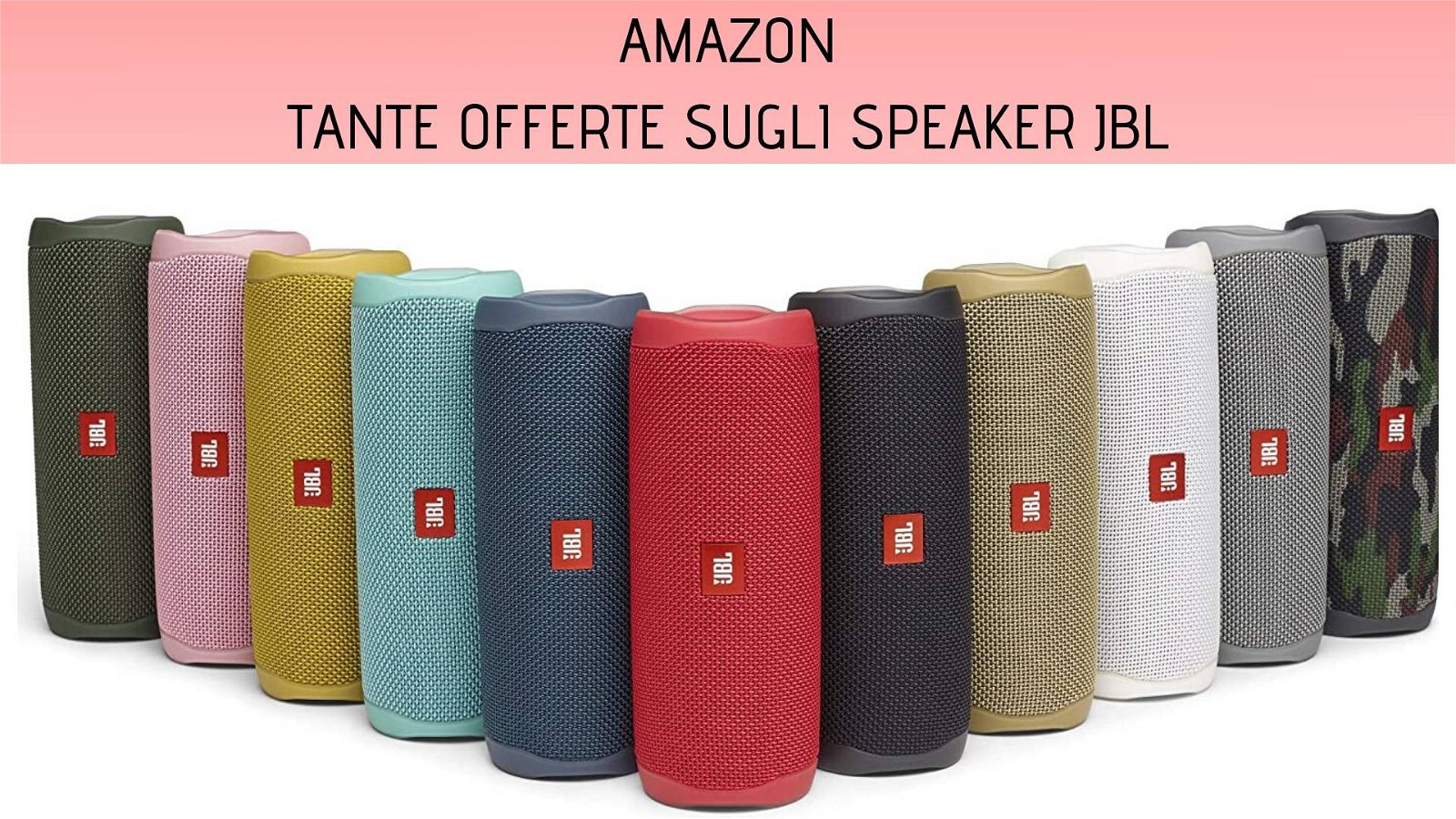 Immagine di Tanti speaker JBL a prezzo scontato su Amazon