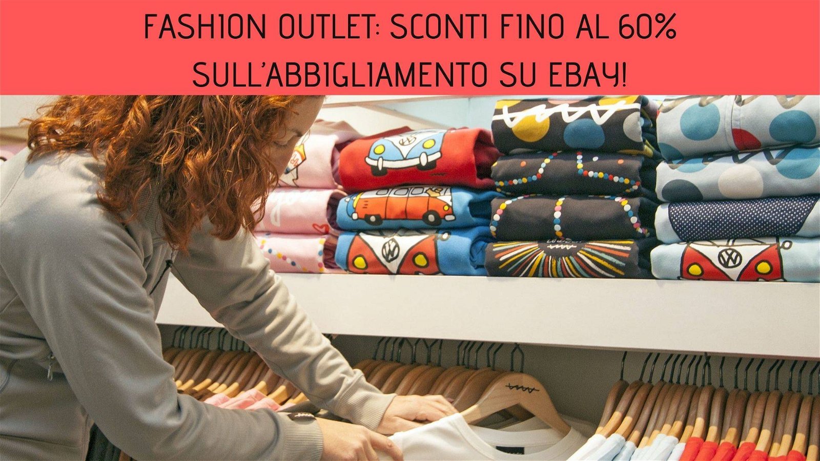 Immagine di Fashion Outlet: sconti fino al 60% sull’abbigliamento su eBay!