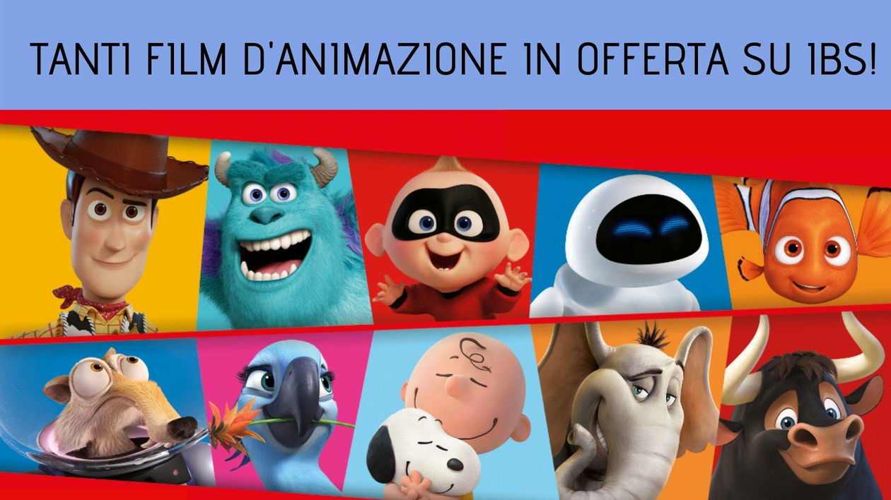 Immagine di Tanti film d'animazione in offerta su IBS!