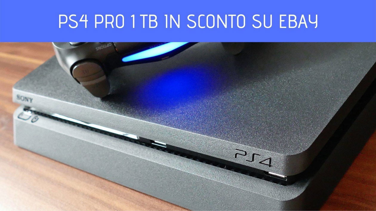 Immagine di PS4 Pro in sconto imperdibile su eBay!